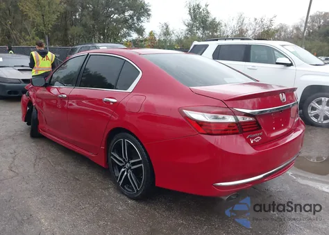 2016 Honda Accord Sport из США, поврежденный, VIN 1HGCR2F53GA127493